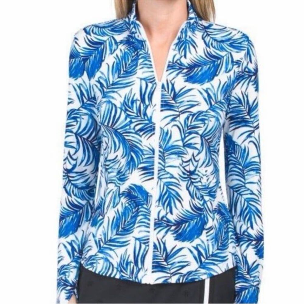 Tommy Bahama Women’s UPF 50 Long Sleeve Golf Tennis Full Zip Jacket